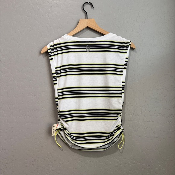 NWT FP Movement Stripe Sport Mode Muscle Tank T-Shirt‎ - Picture 7 of 7